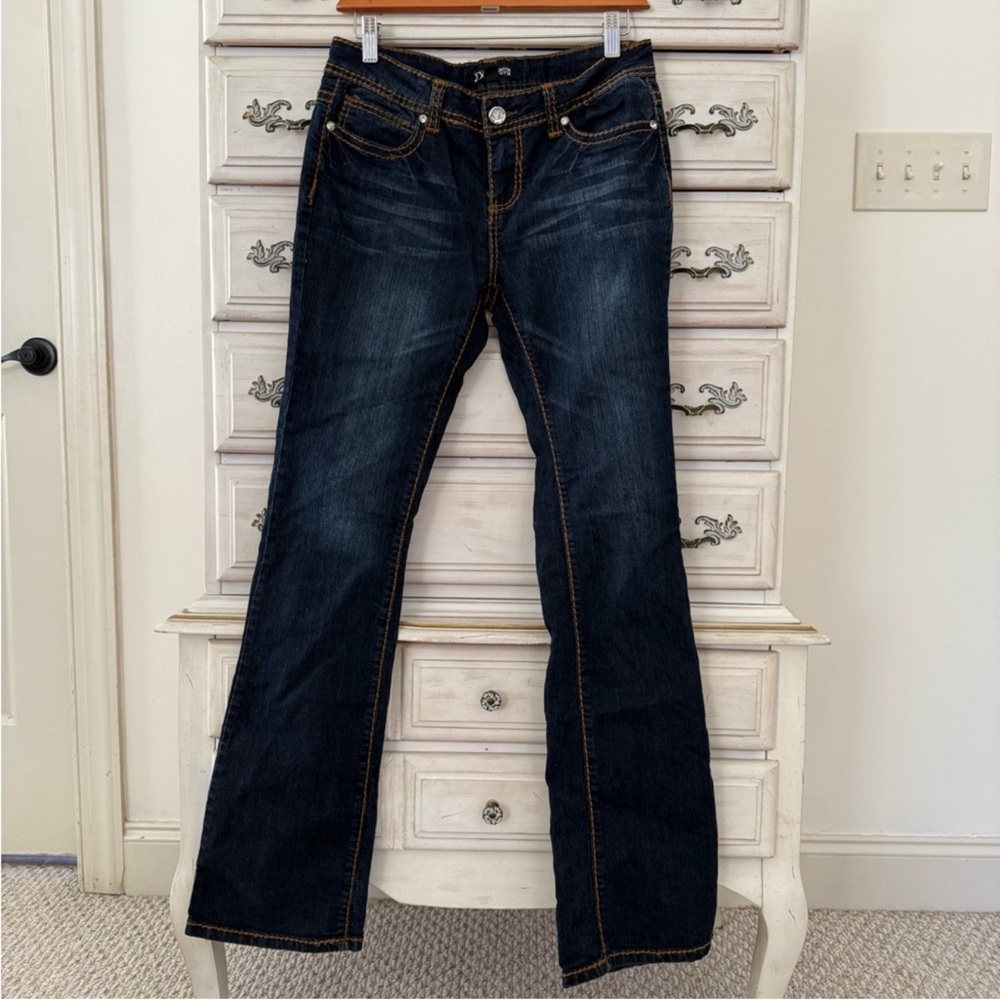 Forever 21 Vintage Dark Wash Bootcut Jeans